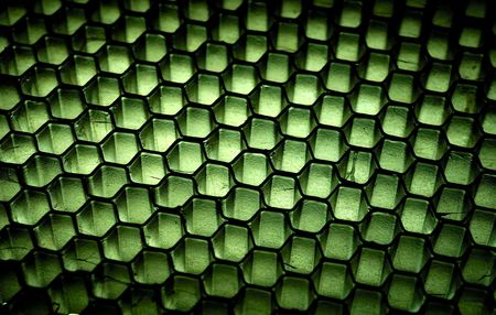 Photo of a Grid / Honeycomb Background - Light From Beneath Material