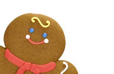 Photo of a Gingerbread Cookie - Background