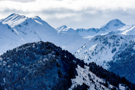 broken mountainsの写真素材