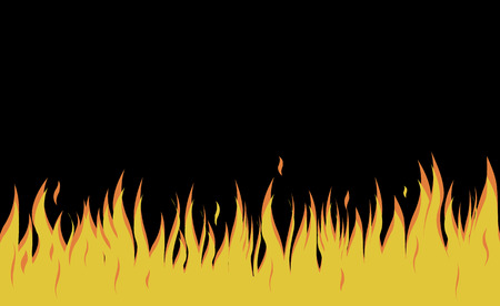 Fire background vectorのイラスト素材