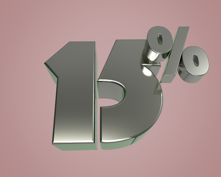 Metal glossy 3D model numbers 15 for banner poster billboard discount. 3d renderの写真素材