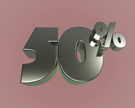 Metal glossy 3D model numbers 50 for banner poster billboard discount. 3d renderの写真素材
