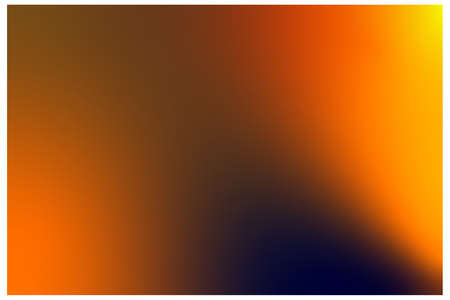 Very beautiful orange dark blue black abstract gradient background with 2 light sources left and...