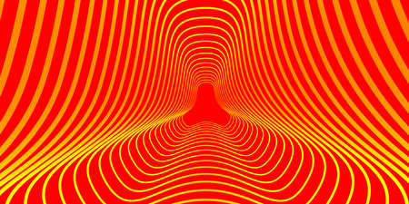 A very beautiful unusual unique spiral pattern consisting of twisting lines and dots. Abstract background for banners, brochures, advertising booklets and packagingのイラスト素材