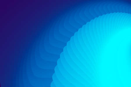 Abstract smooth round wavy figure. Lots of smooth gradient shapes creating a beautiful pattern. Great background for a cover, flyer or banner.のイラスト素材
