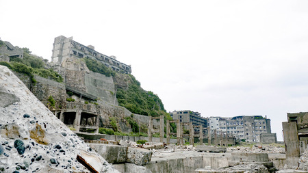 Nagasaki Hashima (GUNKANJIMA)の写真素材