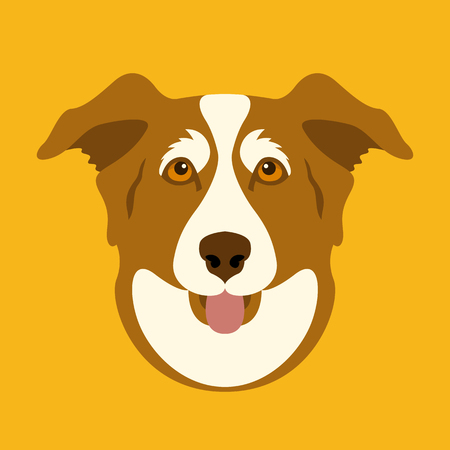 Dog faceのイラスト素材