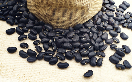 black bean in the sackの写真素材