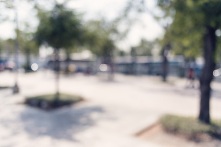Blurred park natural backgroudの写真素材