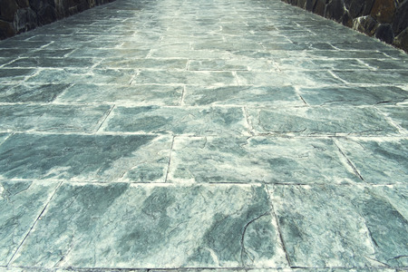 patterns on a tile floor or walkwayの写真素材