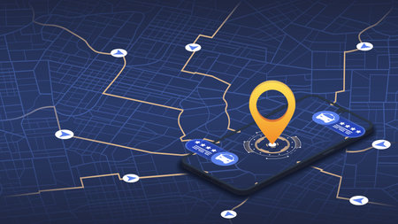 Ordering taxi online with mobile phone app. Internet cab car service on smartphone application....