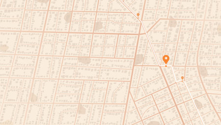 Travel concept. Geolocation and abstract GPS navigation, online navigation map pointer, place mark with map navigation. Tracking path with app. Vector illustrationのイラスト素材