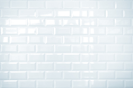 white ceramic brick tile wall,clean の写真素材
