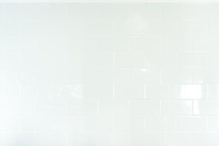 white ceramic brick tile wall,clean の写真素材
