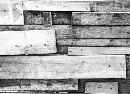 Disorder Tropical wooden wall-wooden paint with colorの写真素材