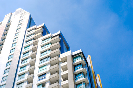 Building with blue sky