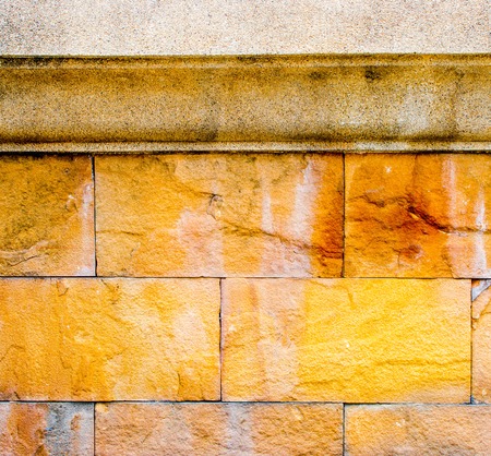 sand stone wall backgroud textureの写真素材