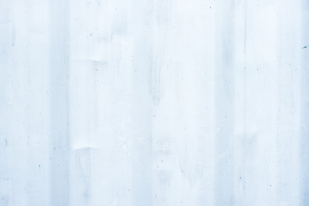 Old White metal ripple sheet wall, texture background.の写真素材