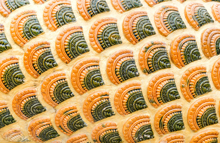 Naga scale pattern,texture background.