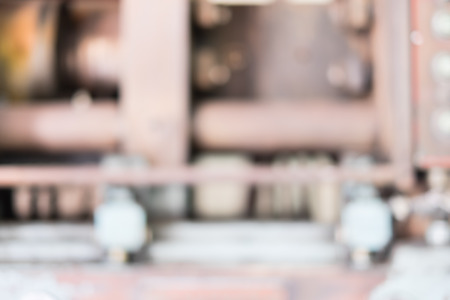 Blurred background  plastic machine blur background,Industry background.の写真素材