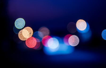 Abstract blur bokeh background light,vintage filter