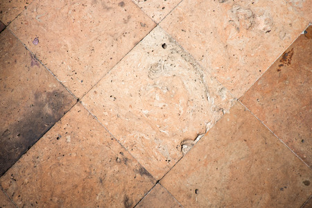 orange stone block pavement texture background.の写真素材