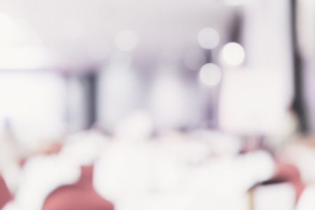 blur background, seminar event room with bokeh light background,Business concept..の写真素材