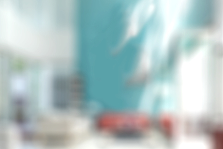 Blurred background,People in restaurant with bokeh light.の写真素材