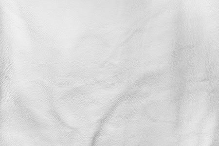 White color leather texture background.の写真素材
