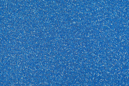 blue sparkling glitter texture background.holiday festive backdropの写真素材