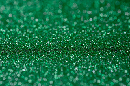 Abstract light green sparkling glitter wall and floor perspective background studio with blur bokeh.luxury holiday backdrop mock up for display of product.holiday festive greeting cardの写真素材