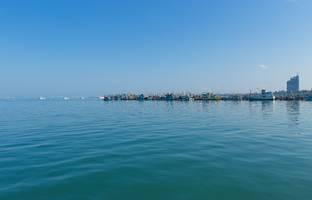 points boat in Thailandの写真素材
