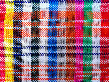 Thailand, aug, 03,2017, beautiful colors of Thai native silkの写真素材