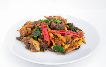 thaifood spicy fish : Photo by focusing on a specific pointの写真素材