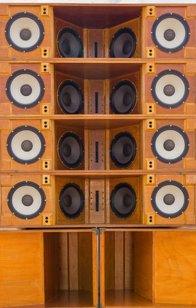 concert loudspeakersの写真素材