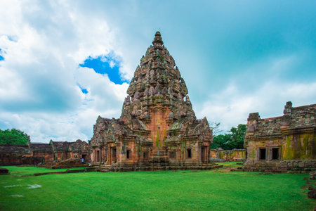 Prasat Hin Phanom Rung Historical Park at Buriram Thailandのeditorial素材