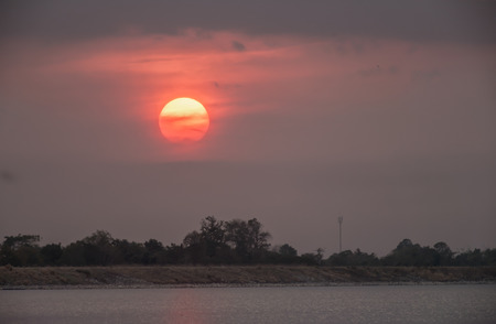 beautiful sky with clouds at sunset beautiful clouds at sunset a beautiful sunset with sun rays amazingly colorful sunsetの写真素材