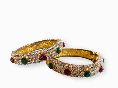Cluster grouping stack of diamond wedding engagment rings with colored diamonds and gemstones