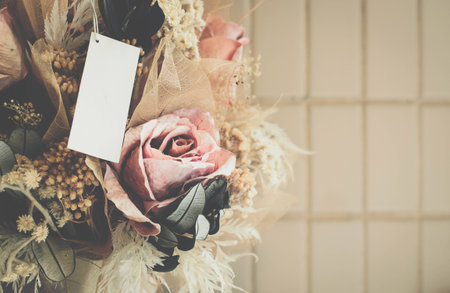 Rose Vintage Backgroundの写真素材