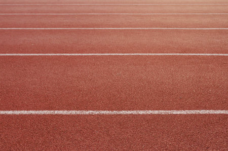 Athlete Track or Running Track with nice scenic