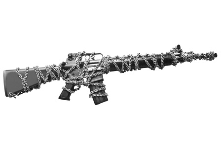 Gun controlの写真素材