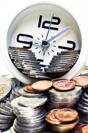 Time and moneyの写真素材