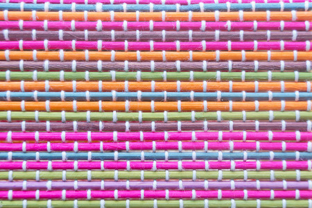 colorful wooden stick backgroundの写真素材