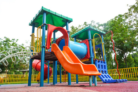 colorful playground for kids