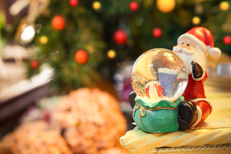 Merry Christmas with Santa Clausの写真素材