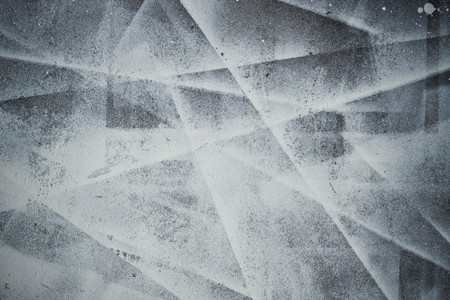 Concrete wall background with geometric patternの写真素材