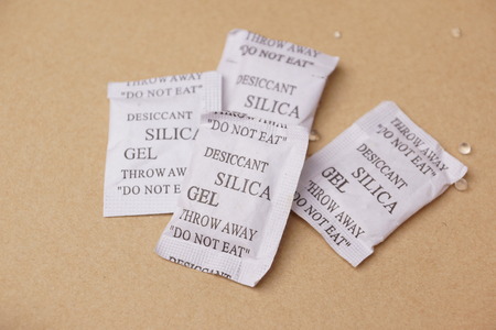 silica gel packsの写真素材