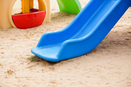 Colorful playground for kidsの写真素材