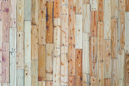 Old wood plank wall for design and decorationの写真素材