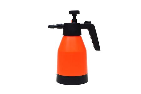 An air pressure spray bottle for gardening isolated on white background                                                         の写真素材